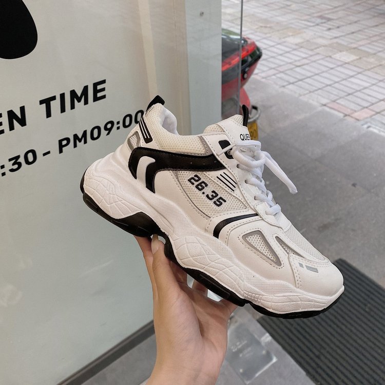 Ulzzang Giày Thể Thao Nữ Buộc Dây Thời Trang | BigBuy360 - bigbuy360.vn