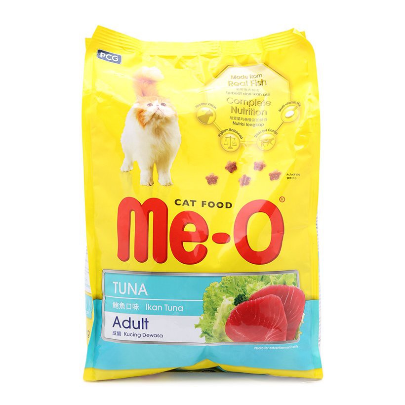 Thức ăn hạt cho Mèo lớn ME-O gói 350g - Vị Cá Ngừ -