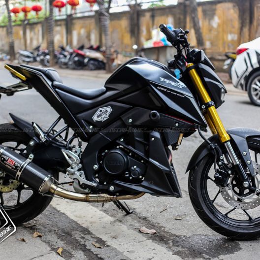 Tem trùm TFX yamaha đen nhám huyền bí - Độ dán team trùm decal xe máy  - Team trùm decal rẻ đẹp và chất đen nhám huyền b