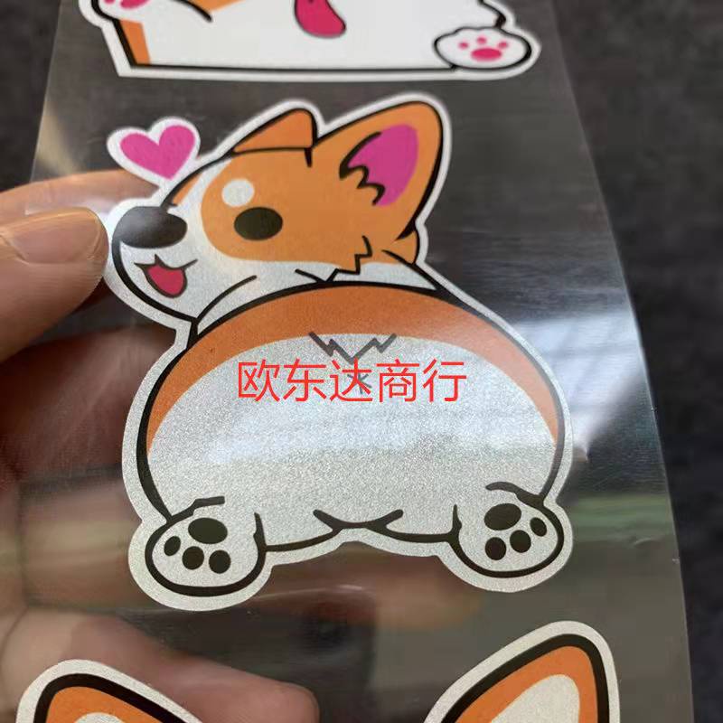 Hoạt Hình Miếng Dán Phản Quang Hình pikachu Dễ Thương Trang Trí Xe Hơi