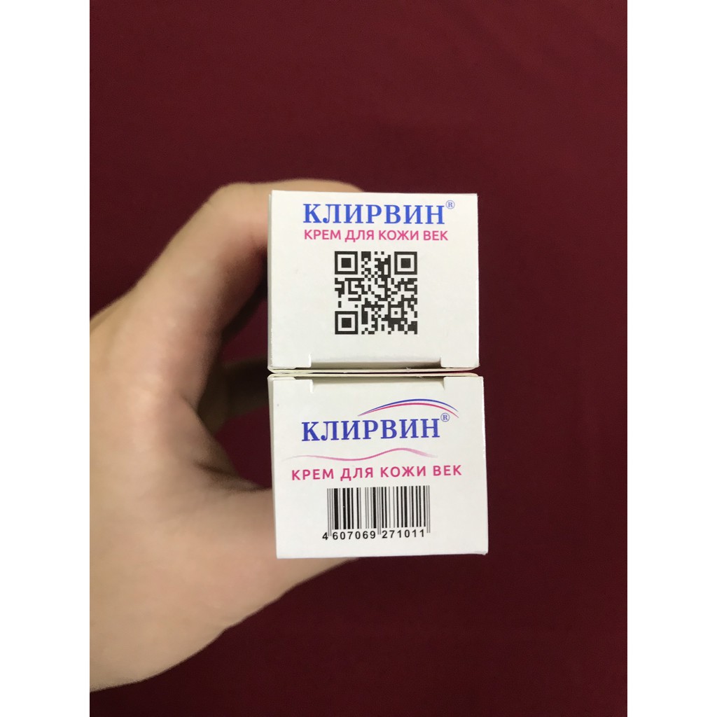 [SALE] [CAM KẾT 100% CHÍNH HÃNG] Kem giảm thâm mắt, mỏi mắt KLIRVIN Nga 20g | BigBuy360 - bigbuy360.vn