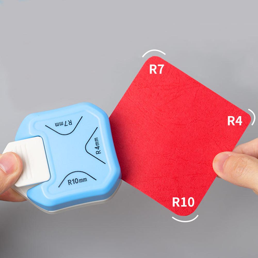 Mmluck Dụng Cụ Bấm Lỗ Giấy Thủ Công Góc Tròn Dự Án DIY