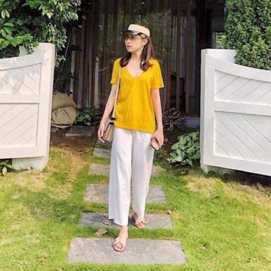 Áo Cổ Tim GAP Siêu Hót Hít CC915 | BigBuy360 - bigbuy360.vn