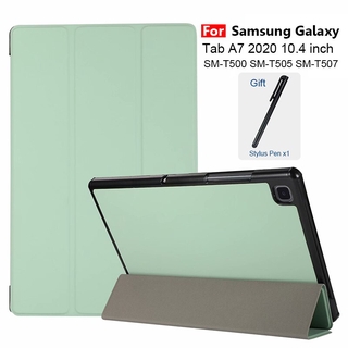 Ốp lưng siêu mỏng gập cho Samsung Galaxy Tab A7 2020 SM-T500 SM-T505 SM-T507 T500 T505 10.4"