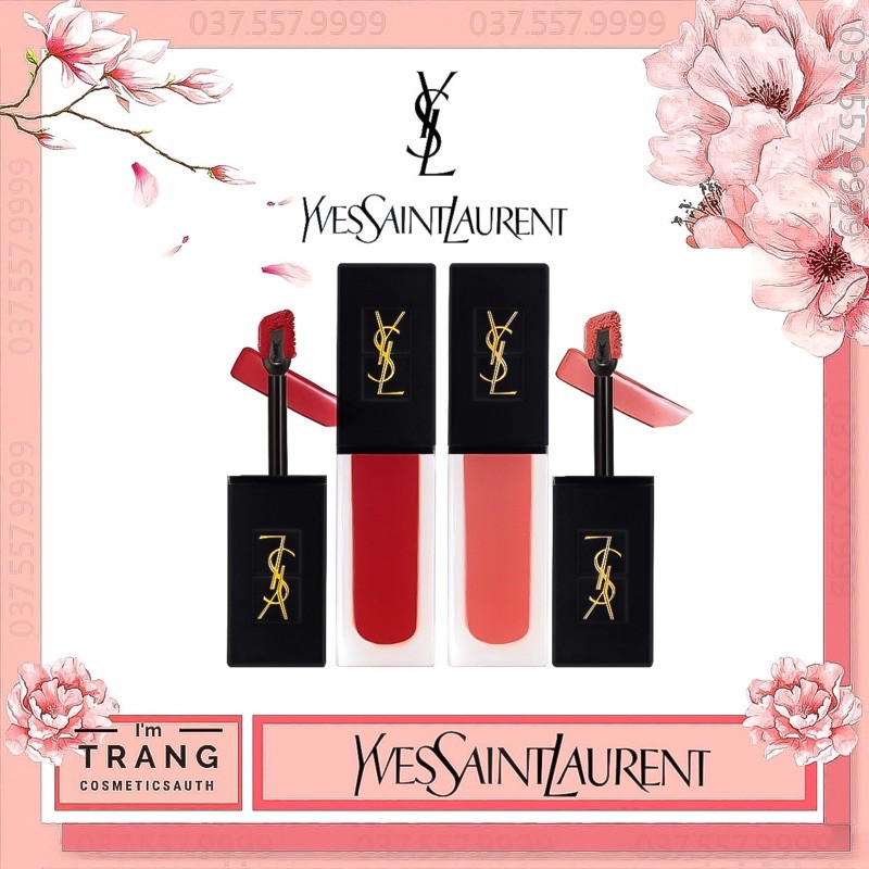 Son YSL Velvet Cream 2020, YSL Water Stain, Son Kem YSL Hàng Chính Hãng - Full Box | BigBuy360 - bigbuy360.vn