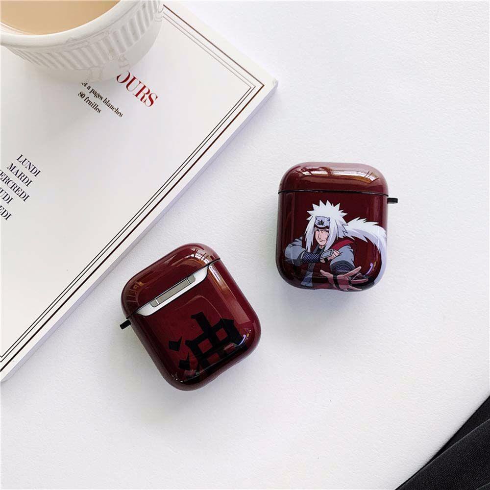 Vỏ Bảo Vệ Hộp Sạc Tai nghe không dây Airpods Bằng TPU Chống Sốc In Hình Anime Naruto