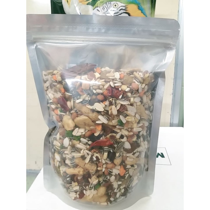 1kg hạt trộn TROPICAL BIG PARROTS MANITOBA (Ý) chuyên dùng cho tất cả vẹt macaw và cookatoo lớn