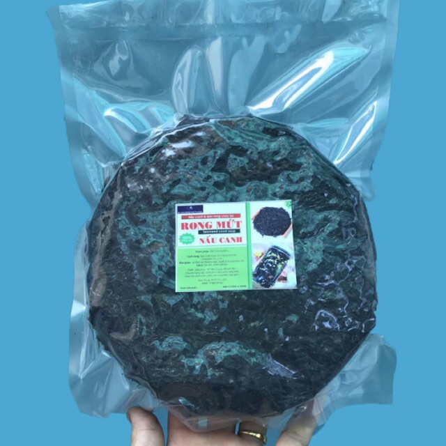 Rong Mứt Nấu Canh/Rong Biển Nấu Canh Hoặc Làm Rong Biển sấy giòn - 100gram