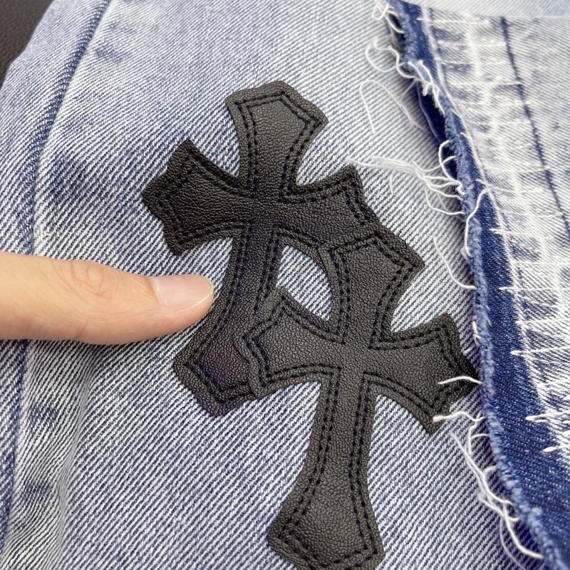 ⚡️[Hight Quality] - Quần jeans Chrom Heart cao cấp full tag túi, quần jeans ch