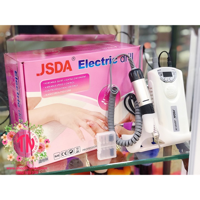 [HÀNG LOẠI 1 - GIÁ CỰC TỐT] Máy mài móng tích điện JSDA JD101-H