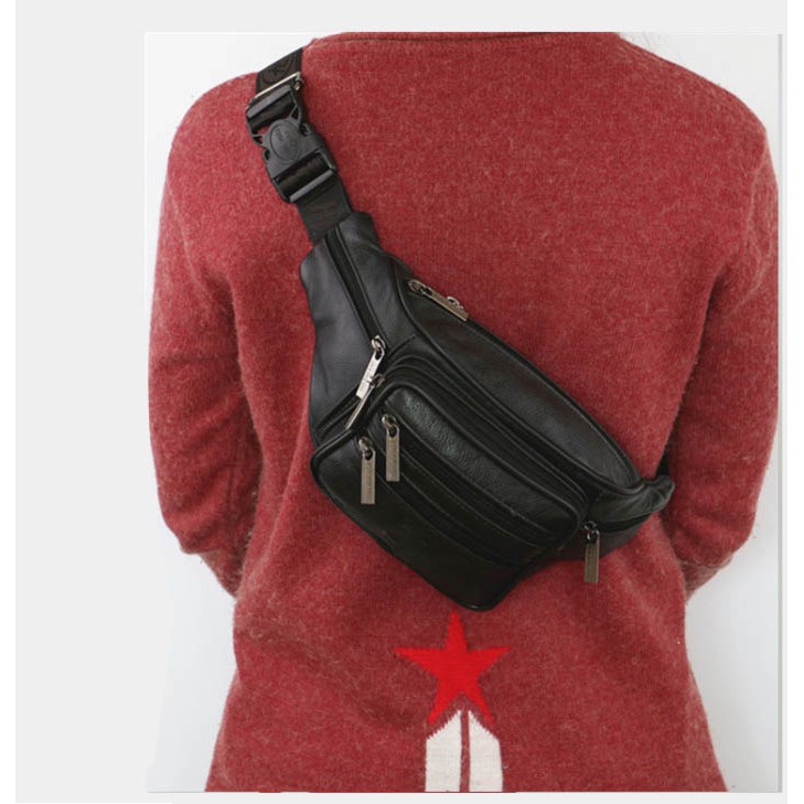 Túi đeo bụng bao tử da loại 1 thời trang hàn quốc SS1 Shalla | BigBuy360 - bigbuy360.vn