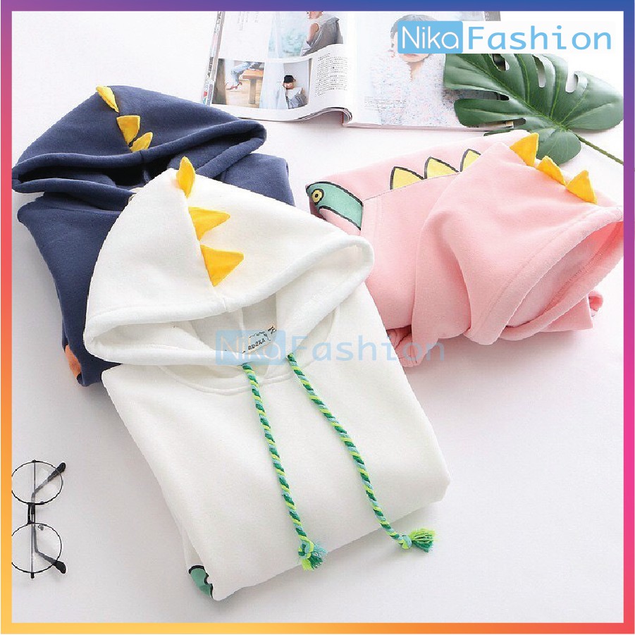 Nikafashion Áo Hoodie Nón Unisex Nam Nữ Chất Vải Nỉ Freesize 1 kích cỡ Form Dáng Rộng Dưới 65kg Mặc Đẹp K.L.O.N.G.T.Ú.I | BigBuy360 - bigbuy360.vn