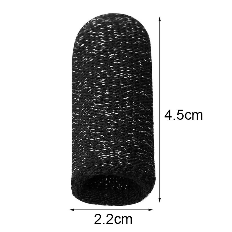 Găng tay Cotton Siêu Mỏng Thoáng Khí Chống Mồ Hôi Bảo Vệ Ngón Tay Chơi Game