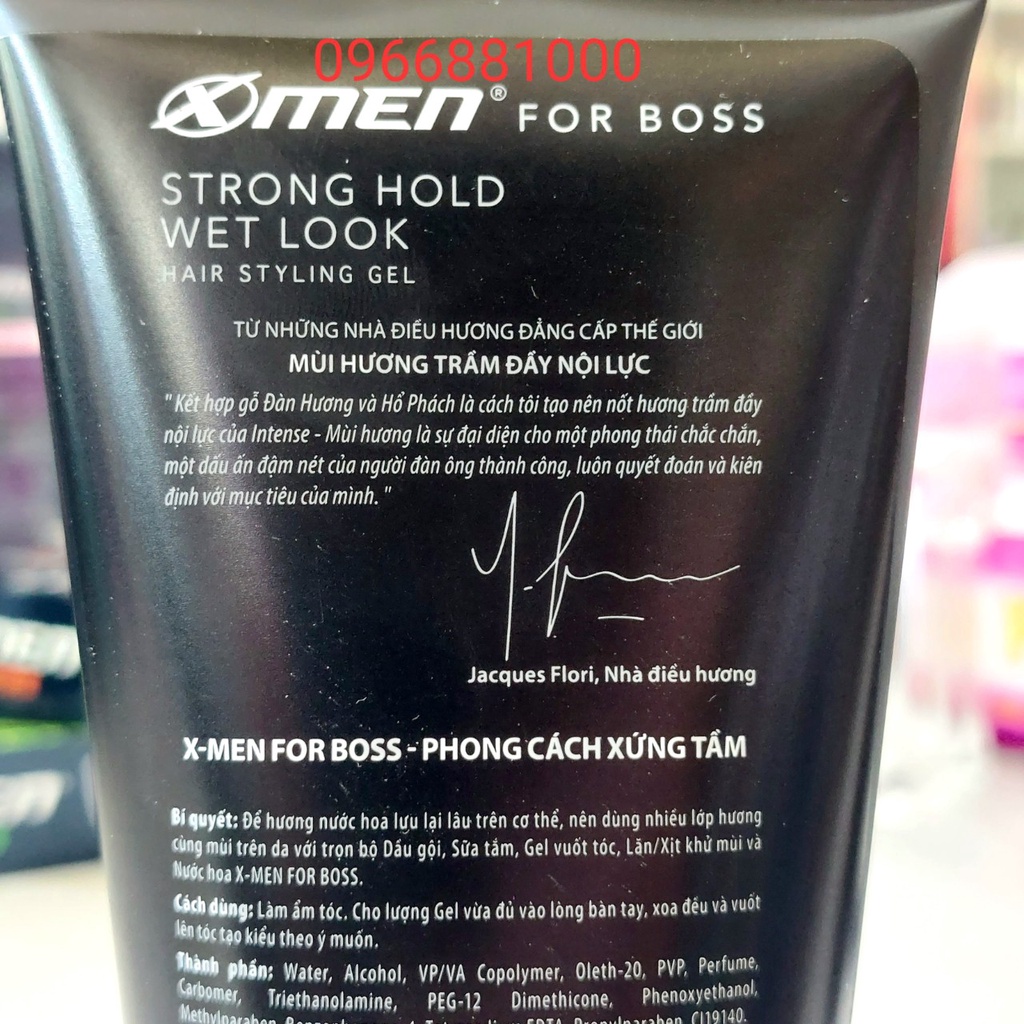 XMEN For Boss Gel Vuốt Tóc 150g