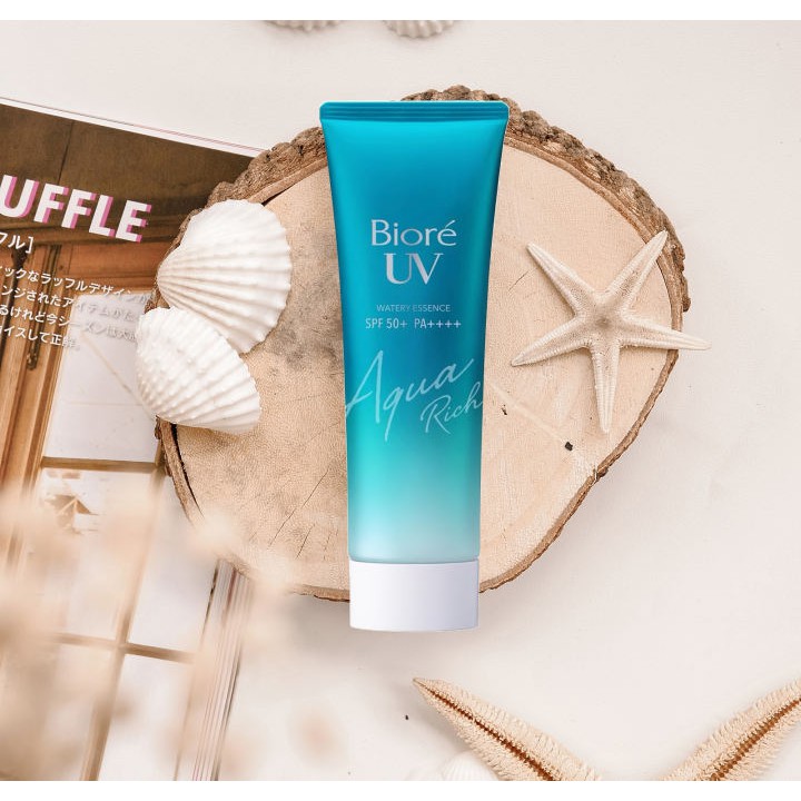 Tinh Chất Chống Nắng Biore UV Aqua Rich Watery Essence SPF50+/PA++++ Màng Nước Dưỡng Da 85g