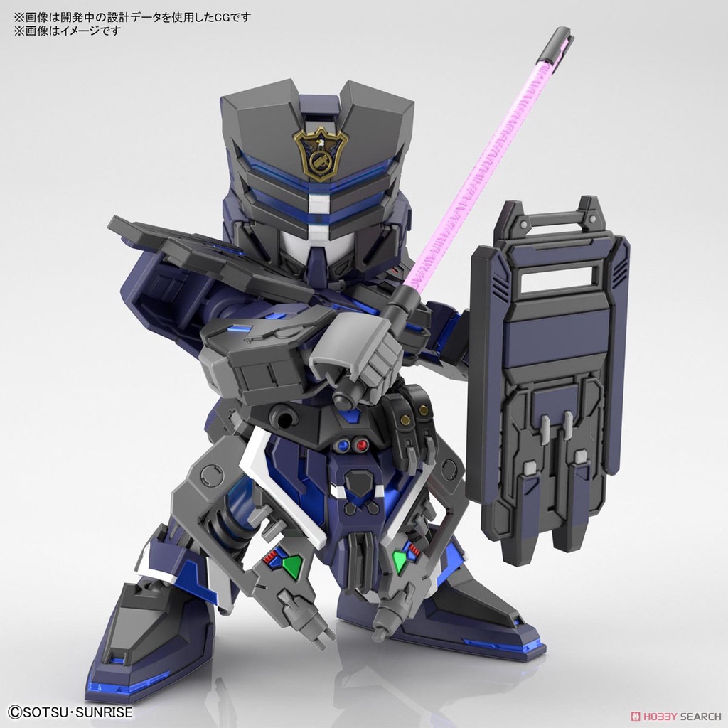 Gundam SD Sergeant Verde Buster Team Member Bandai 13 Mô hình nhựa lắp ráp