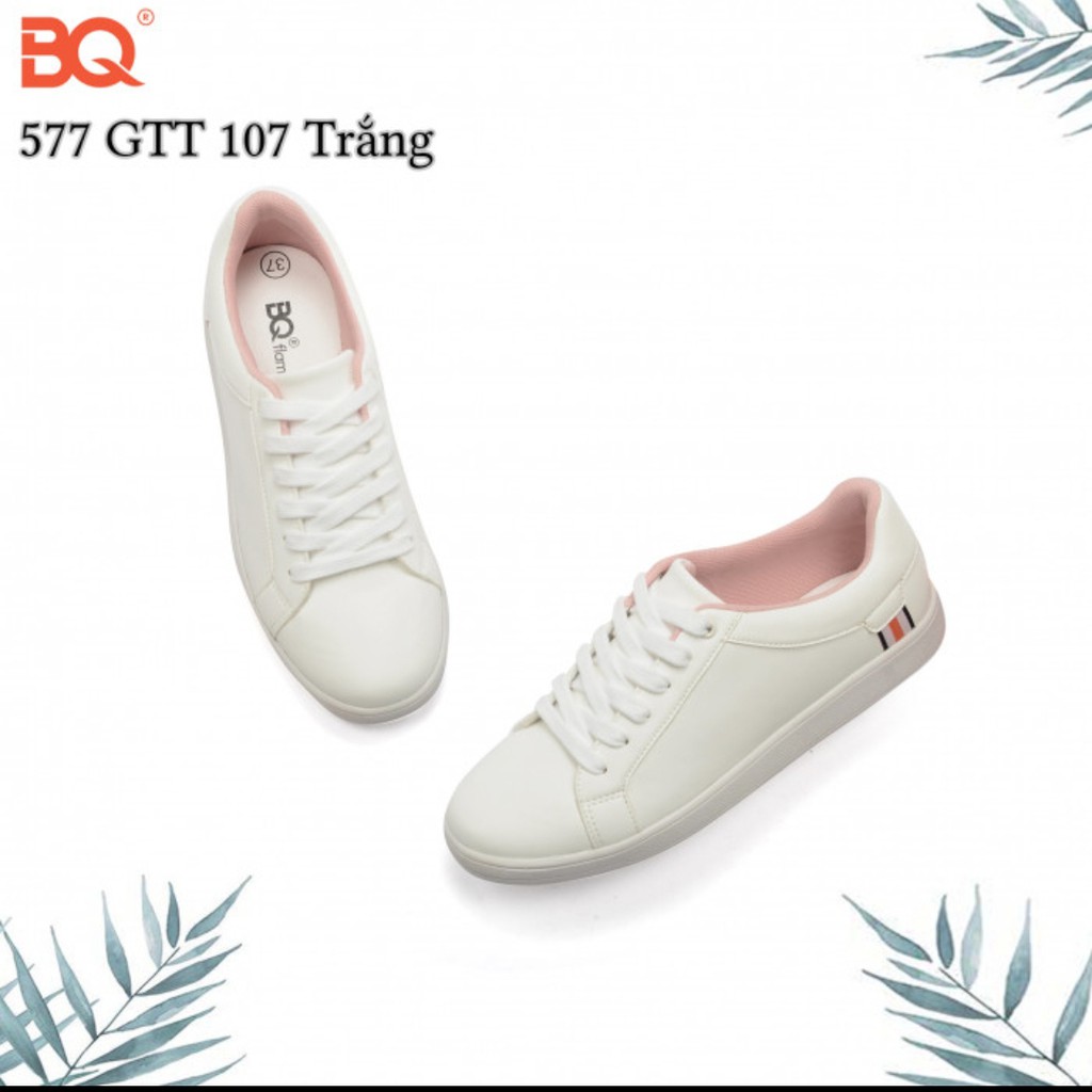 Giày thể thao sneakers nữ cột dây cá tính BQ GTT577-107