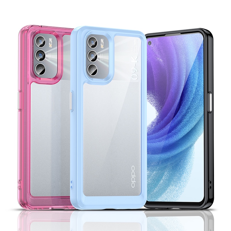 Ốp Điện Thoại Cứng Trong Suốt Viền Mềm Chống Sốc Cho Realme GT Neo 2T Realme GT Neo 2T