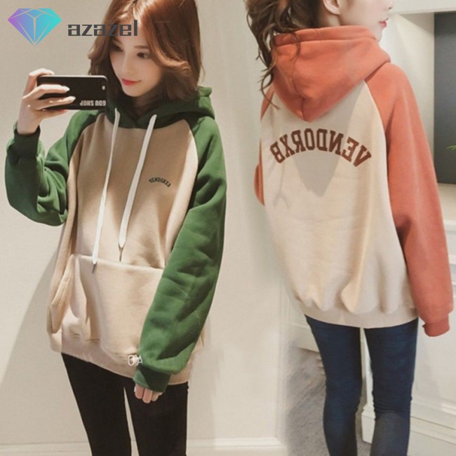 Áo Hoodie Dài Tay Size Lớn Cho Nữ