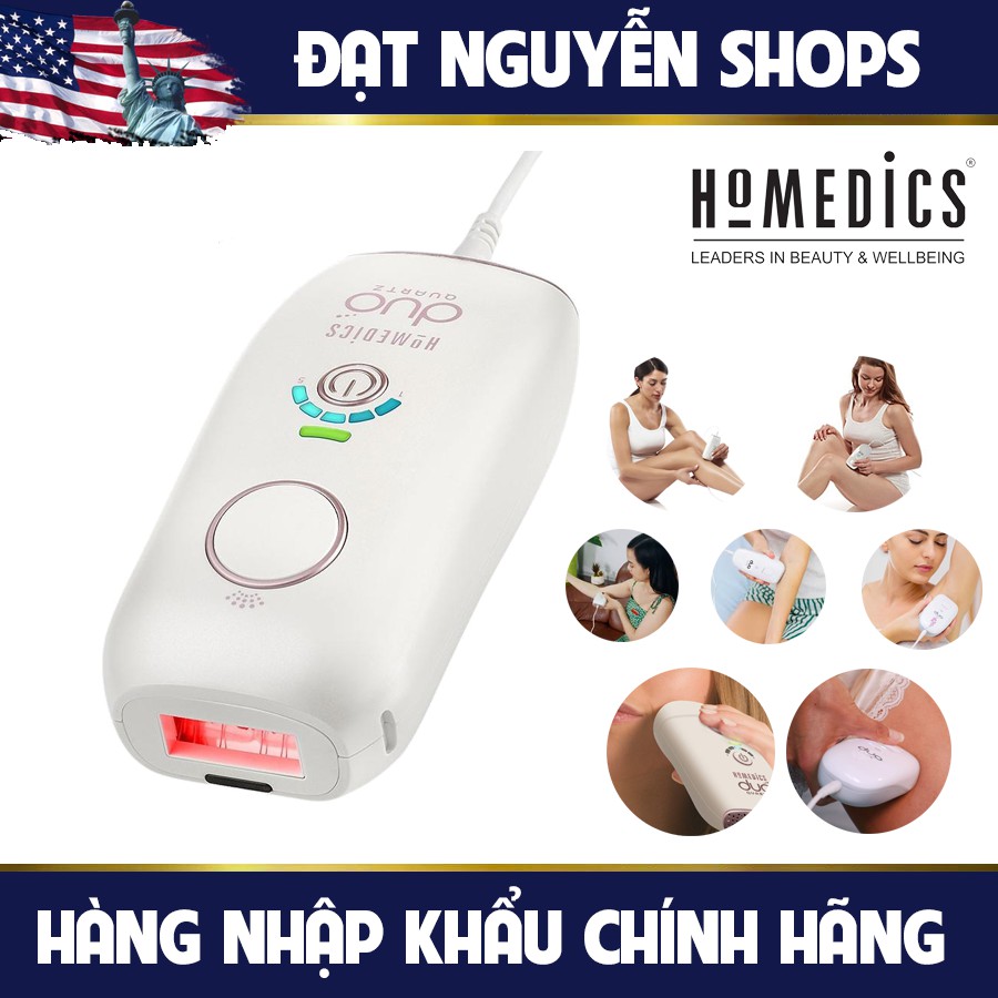 📌FREESHIP📌 MÁY TRIỆT LÔNG HOMEDICS MỸ IPL-HH390 TRIỆT LÔNG VĨNH VIỄN, MÁY TRIỆT ÔNG MINI TẠI NHÀ [BH 2 NĂM]