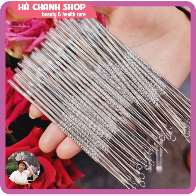 Que Nặn Mụn 2 Đầu Sắc Nhọn Combo 10 Chiếc Kim Nặn Mụn Bằng Thép Không Gỉ Kích Thước 15cm Lấy Mụn Dễ Dàng