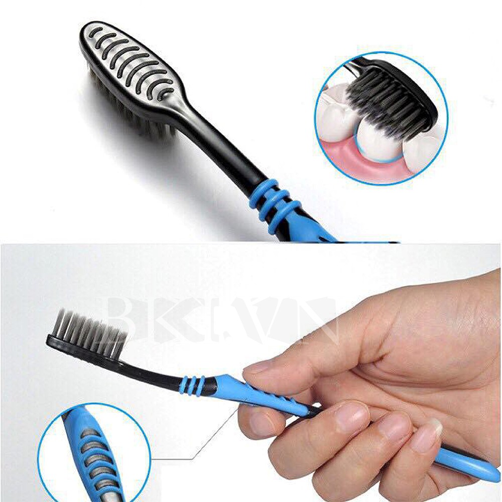 Hộp 30 Cái Bàn Chải BOSSI THAN TRE Hoạt Tính, Bàn ChảI Xuất Hàn 921 Cao Cấp - BOSSI30