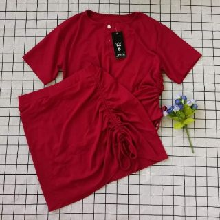 Set bộ chân váy ôm body bigsize
