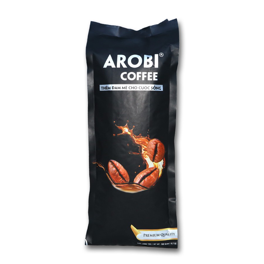 [MÃ GIẢM GIÁ TRỰC TIẾP]Cà phê nguyên chất 100% dạng bột pha phin Arobi Coffee 500gr | BigBuy360 - bigbuy360.vn