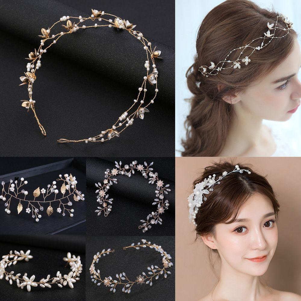 WONDER Cài Tóc Hình Vương Miện Đính Pha Lê Sang Trọng