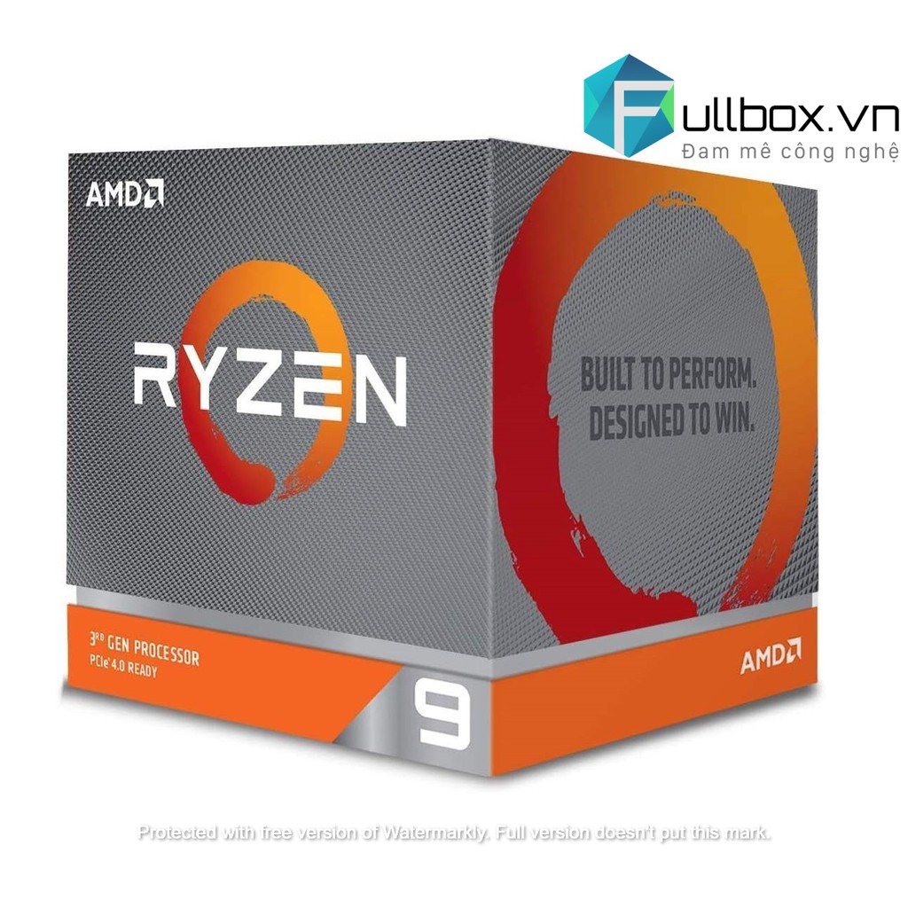 Bộ vi xử lý AMD Ryzen 9 3900X, with Wraith Prism cooler/ 3.8 GHz (4.6 GHz with boost)