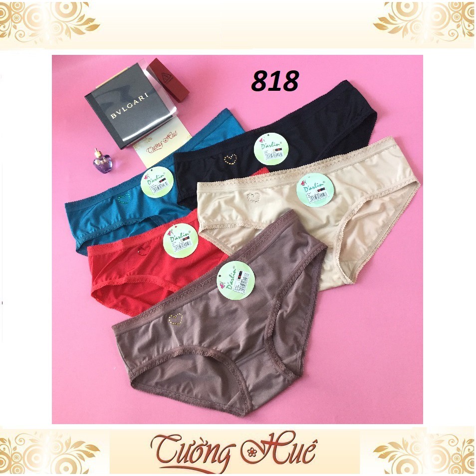 Quần lót nữ Darlin DL818 trơn tim.