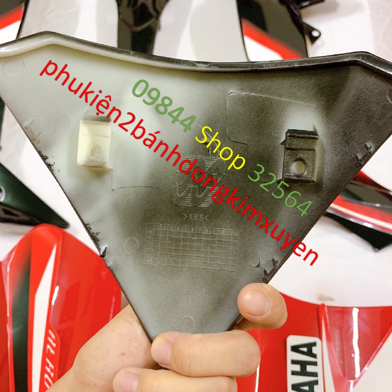 Bộ dàn áo xe JUPITER MX MÀU ĐỎ ĐEN --vỏ nhựa xe JUPITER GRAVITA-nhựa nguyên sinh cao cấp