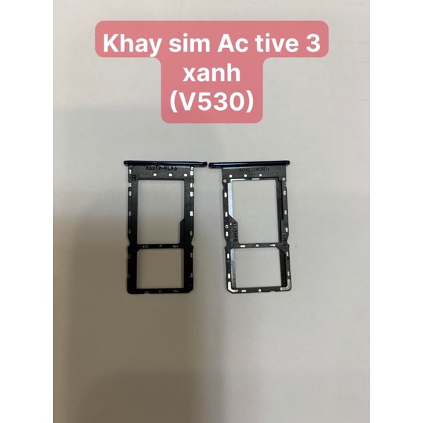 Khay sim Vsmart Active3(V530) Đen,Xanh,Tím