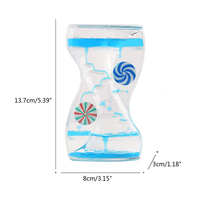 Đồng Hồ Cát Dạng Lỏng Có Bánh Xe Dành Cho Làm Quà Sinh Nhật