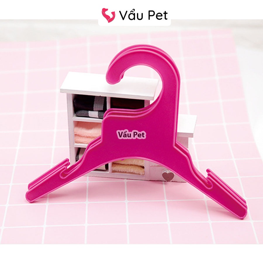 Móc Nhựa Treo Quần Áo Cho Chó Mèo Thú Cưng Vẩu Pet Shop
