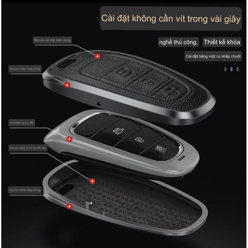 Ốp khoá Huyndai Santafe , Tucson 2023