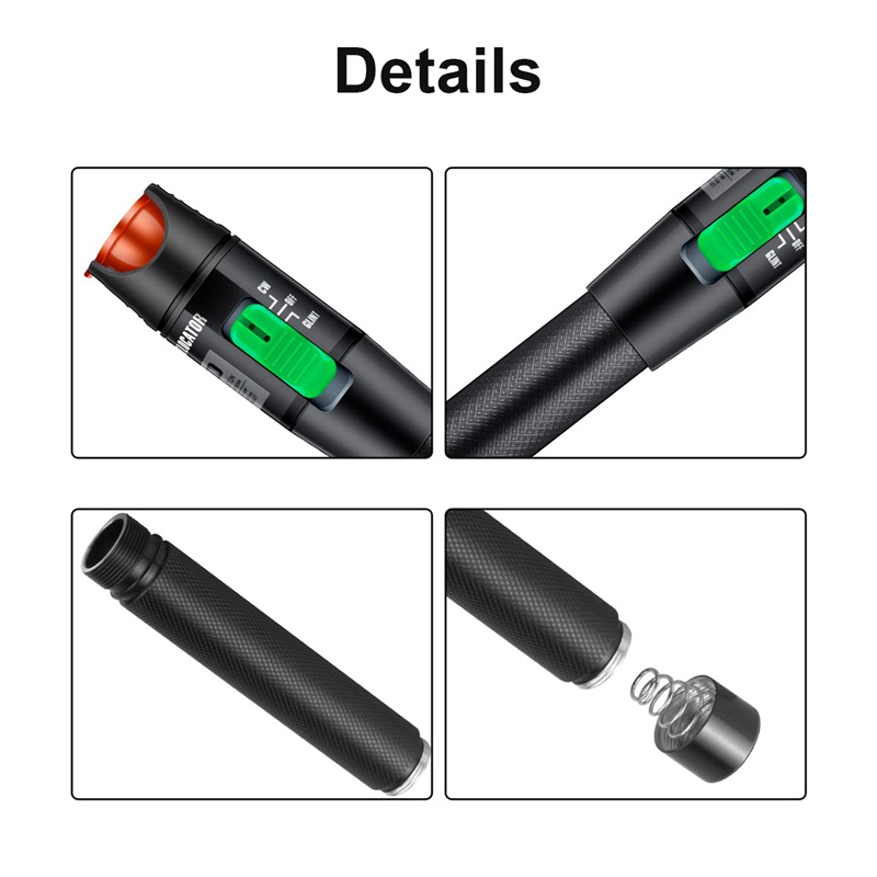 Bộ 2 Dụng Cụ Kiểm Tra Lỗi 30MW 30KM Chế Độ Đơn 9 / 125Um F C Male Sang LC Female