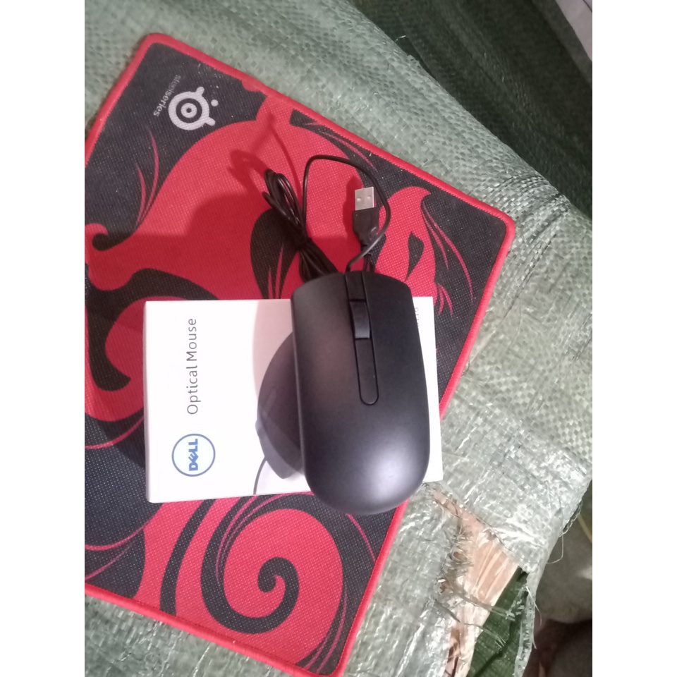 Chuột máy tính vi tính có dây Fuhlen L102 Dell MS116 Aigo dùng văn phòng cực bền bảo hành 6 tháng  TTBO COMPUTER