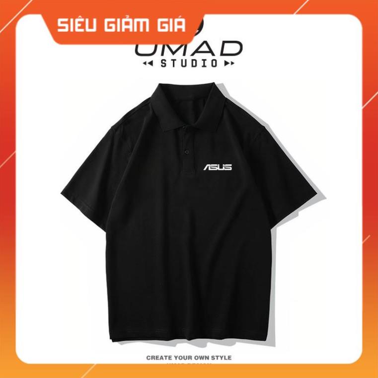 Áo thun Polo UMAD unisex Asus ROG - Republic of Gamers nam nữ cổ bẻ vải cá sấu poly thái có big size