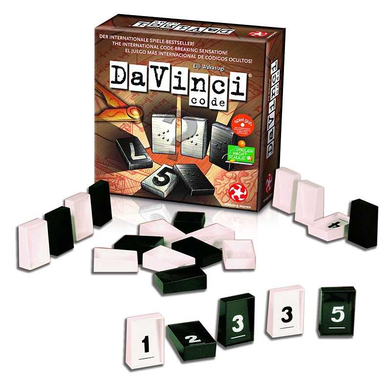 Da Vinci Code board games Bộ Trò Chơi Da Vini Mã (Có Hộp)