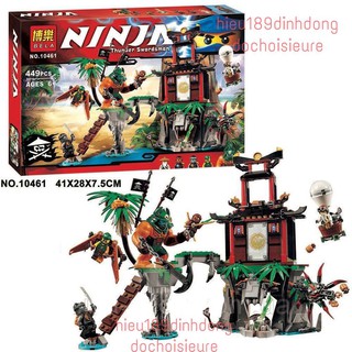 Mô Hình LEGO Ninjago 70604 - Đảo Nhện Độc