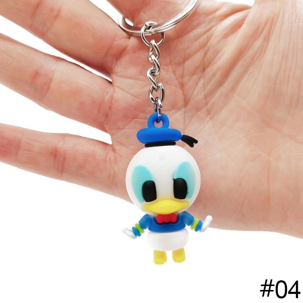 Móc Khóa PVC Hình Quái Vật Hoạt Hình Dễ Thương L3N5