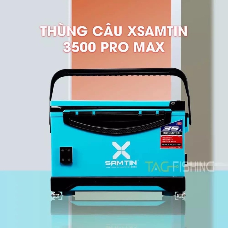 Thùng Câu Đài, Thùng Xsamtin 35L Promax - Đồ Câu Phạm Ngọc