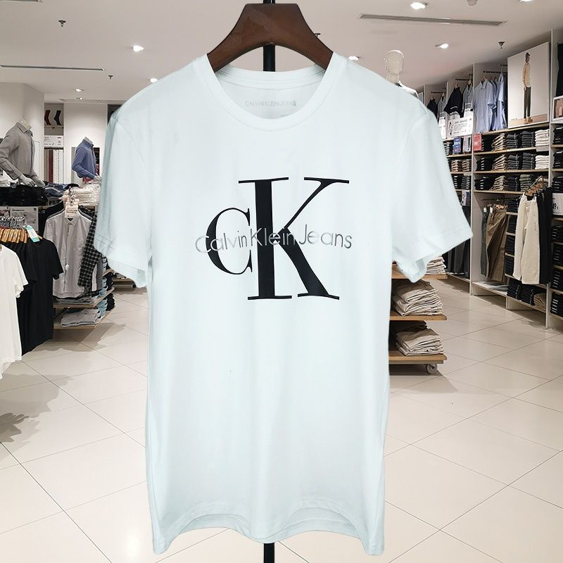 Áo Thun Dáng Rộng Màu Trơn Dễ Phối Đồ Thời Trang Xu Hướng CK Size S-3XL