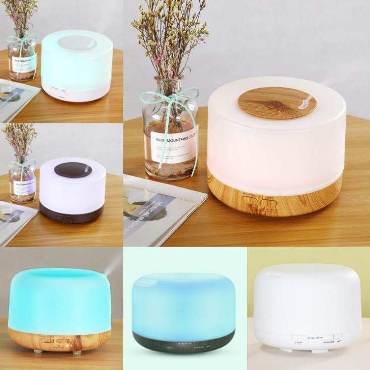 Máy xông tinh dầu , máy phun sương tinh dầu 550ml - Hàng chính hãng, bh 12 tháng