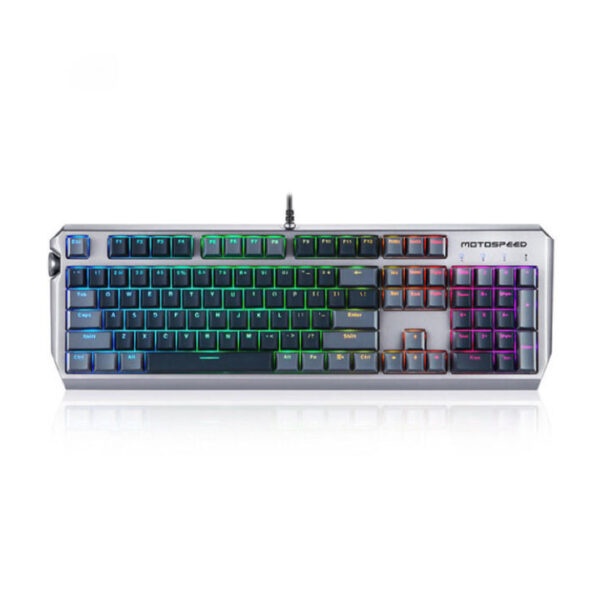 Bàn Phím Cơ Gaming Motospeed CK80, Led RGB, Chống Mờ
