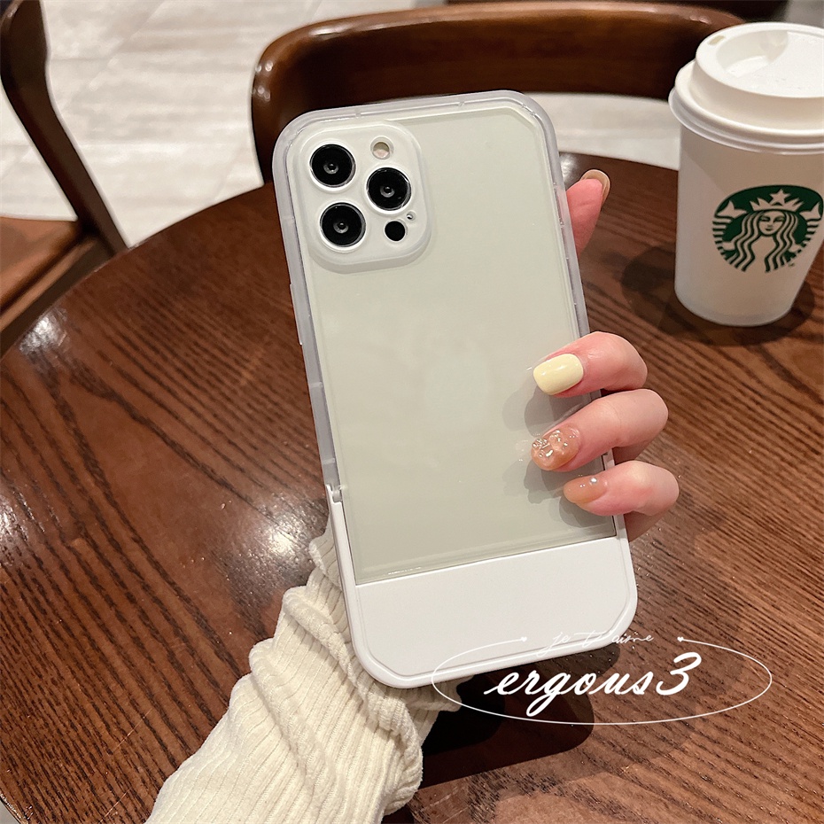 Case For iPhone 11 7 8 Plus 6 6s Plus SE 2020 Pull Camera Lens Colorful Clear Phone Anti-fall Soft Protective Cover