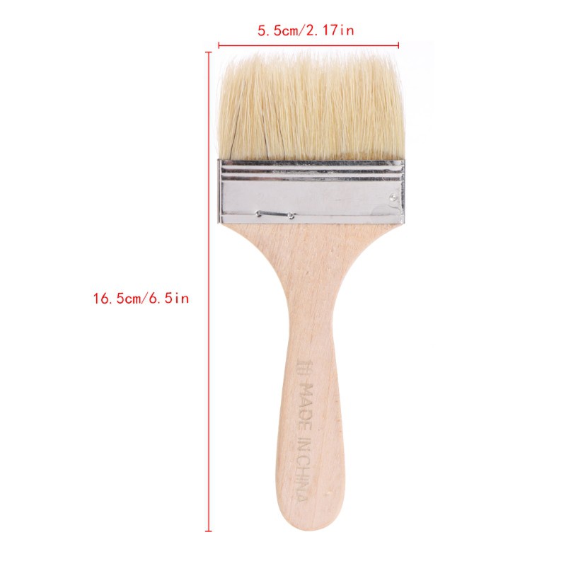 Cọ Vẽ Tranh Sơn Dầu Cán Gỗ Acrylic