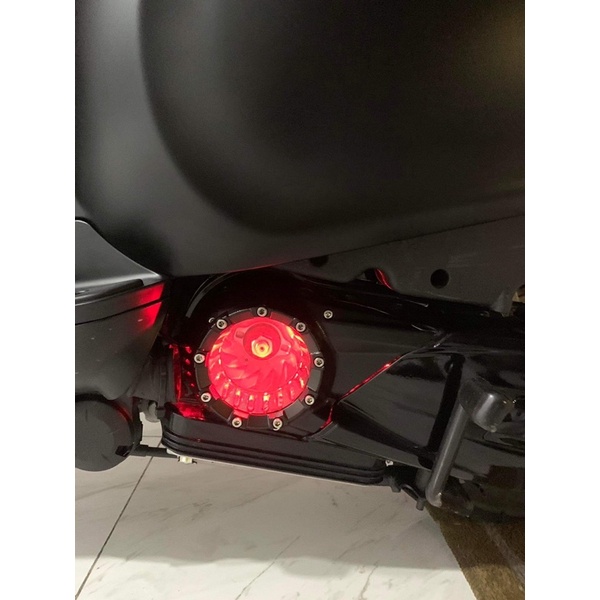 ỐP NỒI TRƯỚC LỒNG KÍNH NHÔM CNC CHO VESPA IGET
