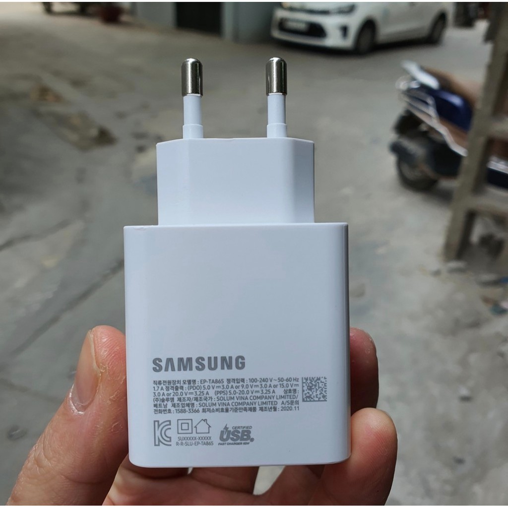 Sạc Siêu Nhanh SAMSUNG 65W -Chính Hãng Samsung Việt Nam